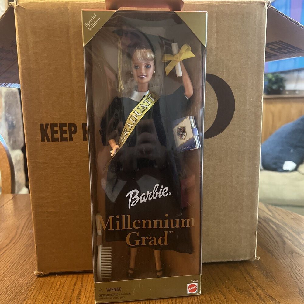 Mattel 2000 Millennium Grad Barbie Doll
